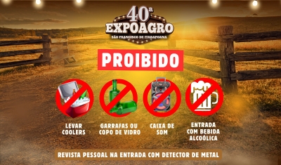 Proteção do público é prioridade na Expoagro