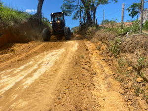 Prefeitura inicia a recuperação de 9 km de estradas vicinais de SFI