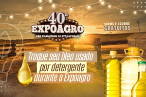 Meio Ambiente fará coleta de óleo usado na Expoagro