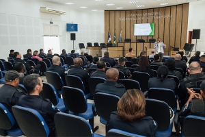 Agentes da Guarda Municipal participam de capacitação sobre saúde mental