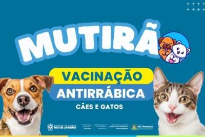 São Francisco terá vacinação antirrábica durante o mês de novembro