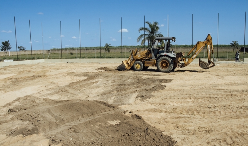 Obra no ginásio esportivo de Volta Redonda vai incentivar ainda mais o esporte no município
