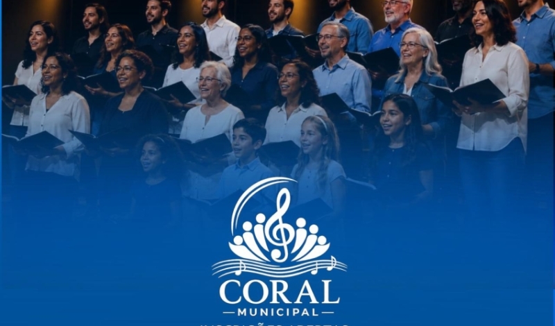 Inscrições para o Coral Municipal são prorrogadas