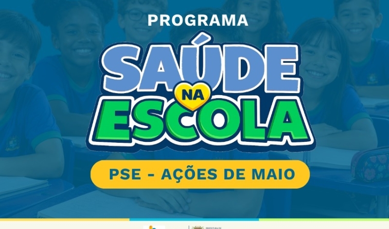 Escolas municipais de oito localidades receberão ações do PSE até o final do mês