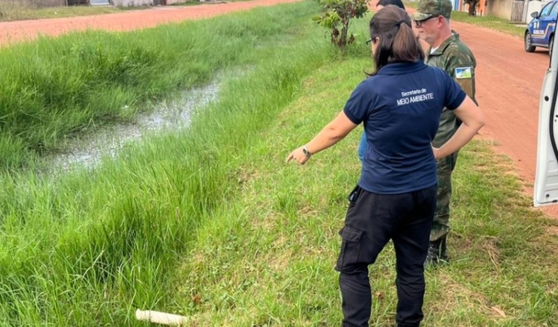Prefeitura alerta: descarte de esgoto na Rua da Vala pode gerar multa
