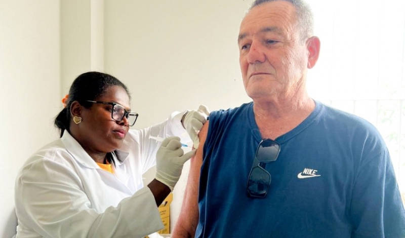 Centro de Convivência da Pessoa Idosa facilita vacinação contra a gripe de idosos em SFI