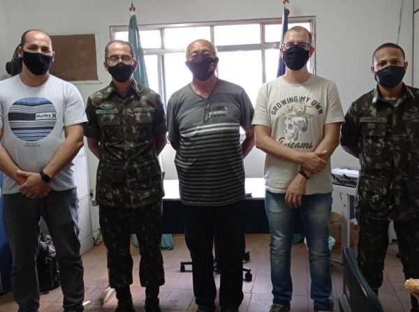 Junta de Serviço Militar recebe Visita de Orientação Técnica