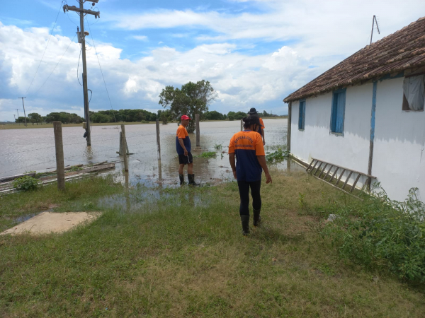 Defesa Civil em alerta: prossegue monitoramento dos níveis dos Rios Itabapoana e Paraíba do Sul