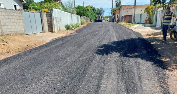 Recapeamento asfáltico em Praça João Pessoa