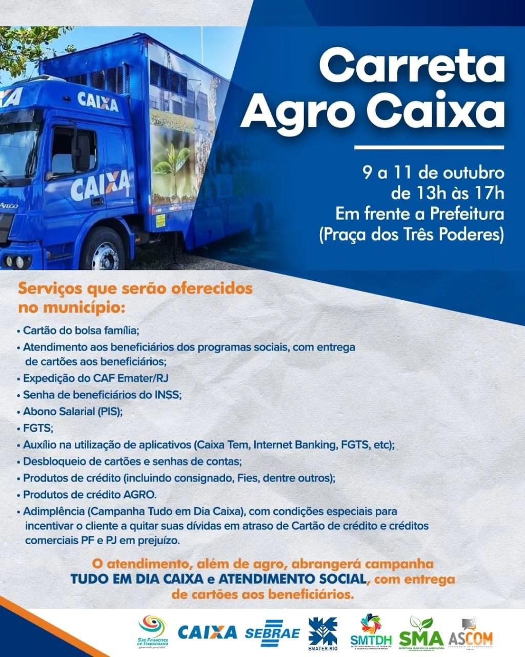 Atendimentos da Carreta Agro da Caixa ASCOM SFI Wagner Fraga 14