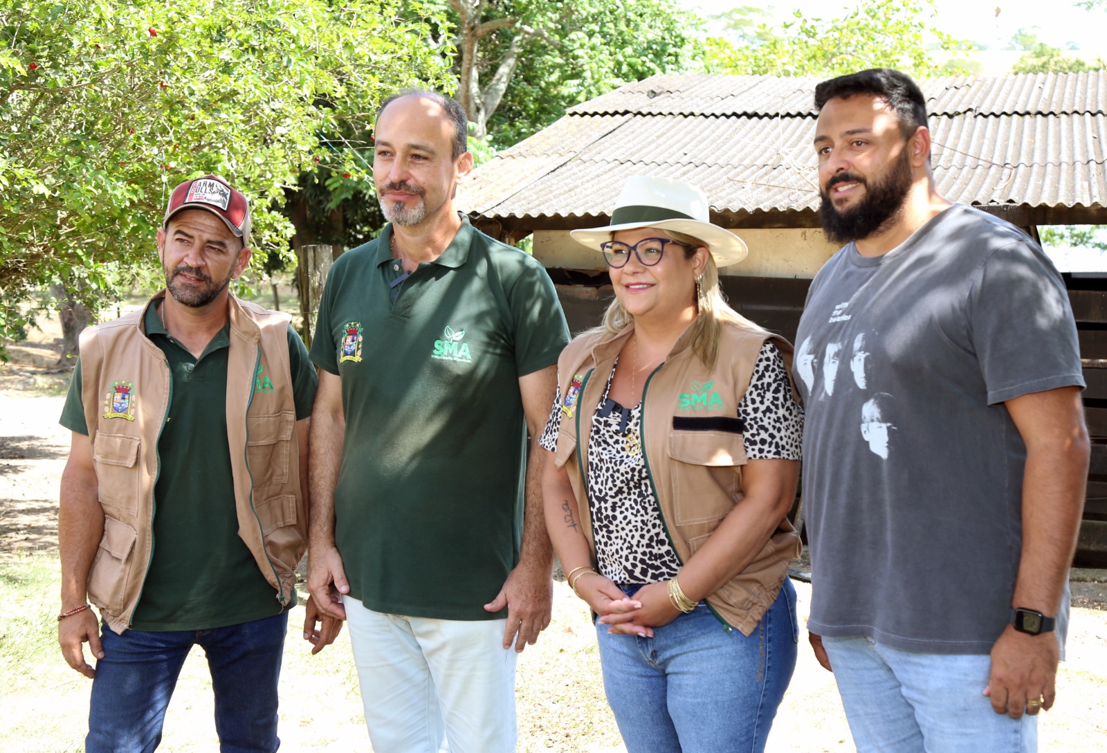 Campanha contra aftosa prefeita alerta pecuaristas sobre importância da vacinação ASCOM SFI Wagmer Fraga 4