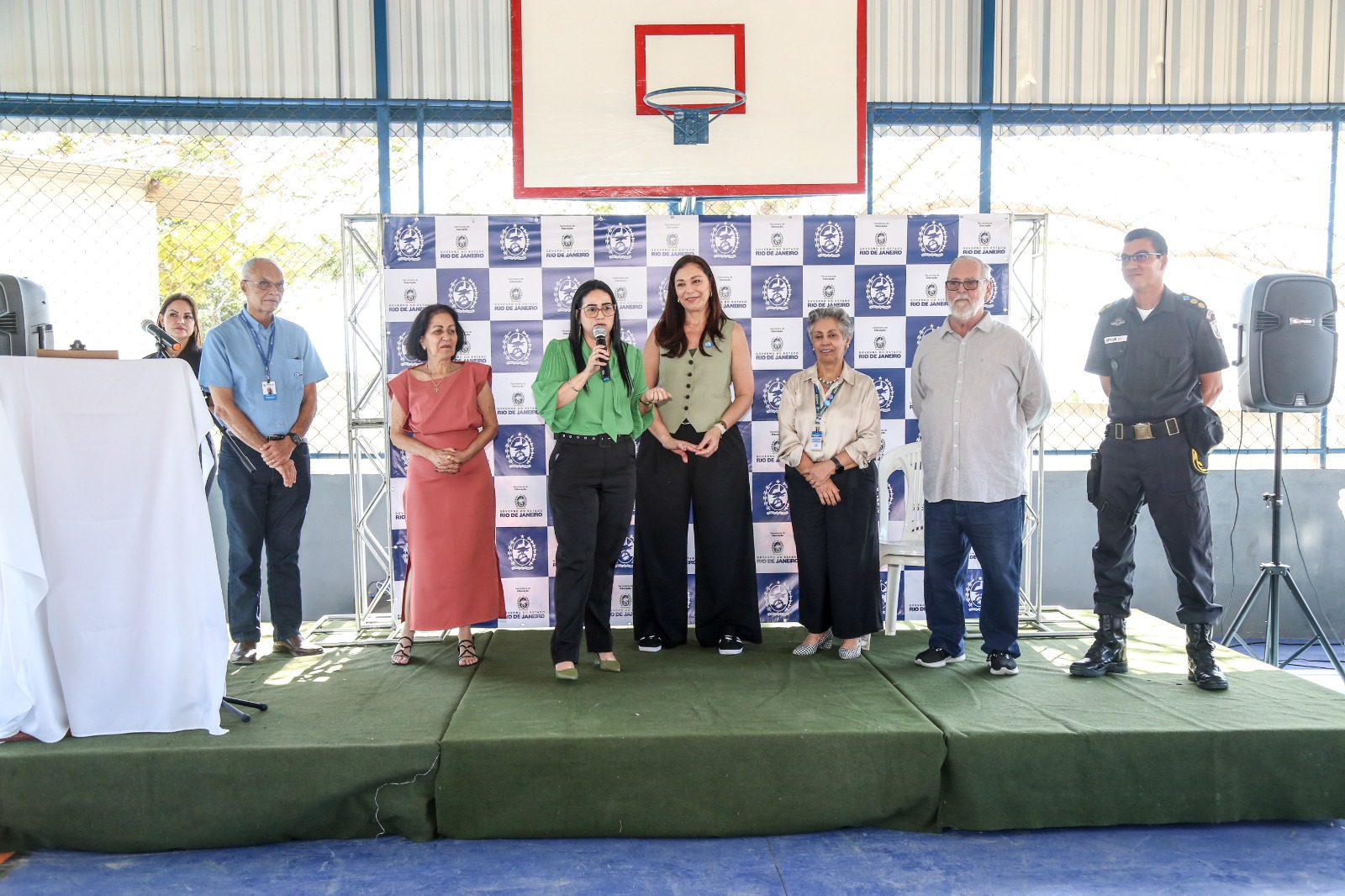 inauguração da reforma da quadra do Colégio Estadual Pedro Cerqueira ASCOM SFI Wagner Fraga 16