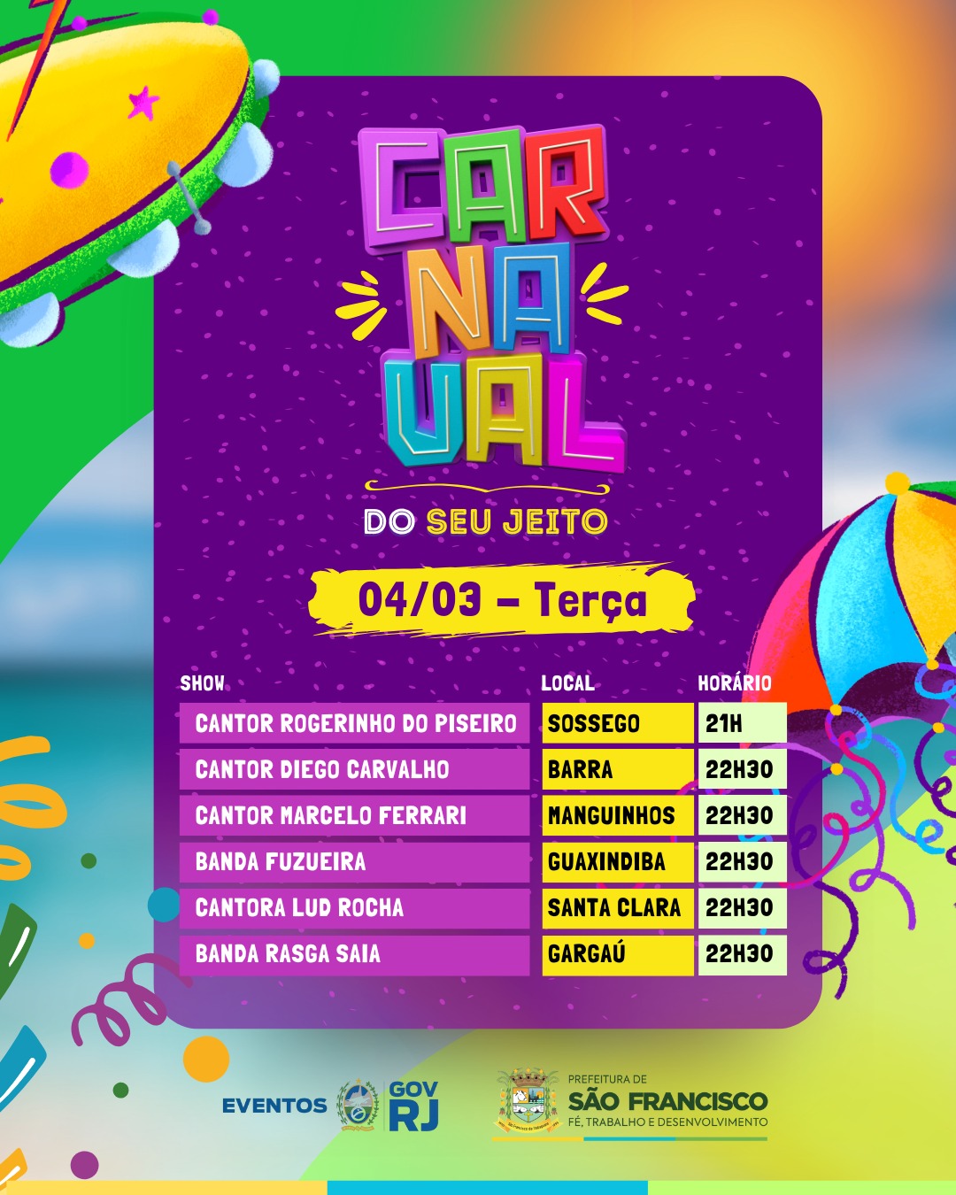 SHOWS CARNAVAL DO SEU JEITO 4