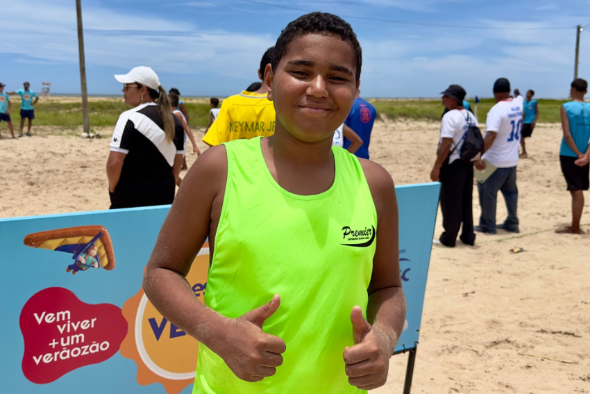 personagem beach soccer