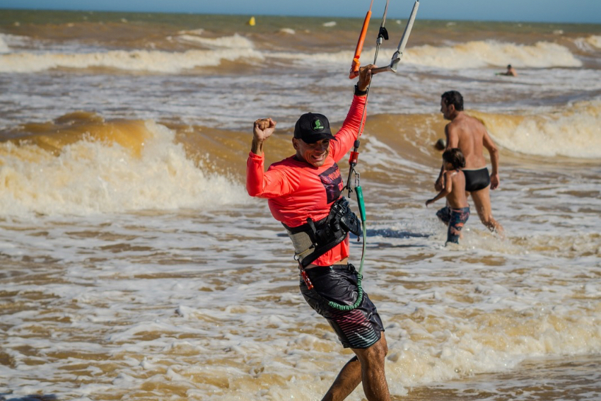 Cícero Barbosa kitesurf