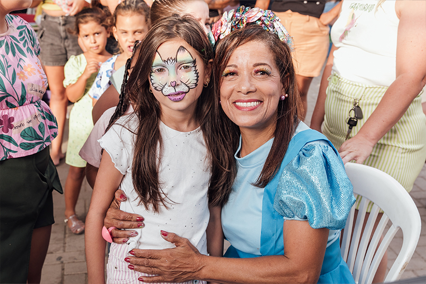 carinha pintada