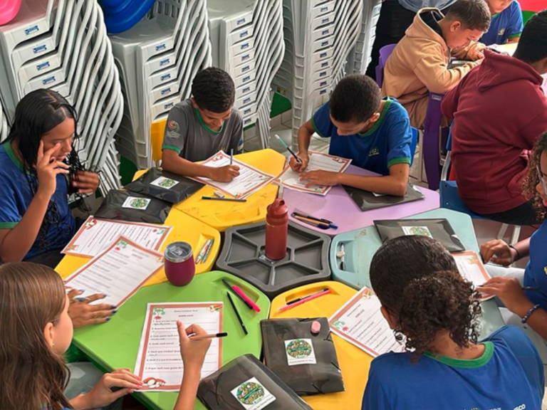 Alunos de Ponto de Cacimbas participam do projeto “Agroecologia na Escola”