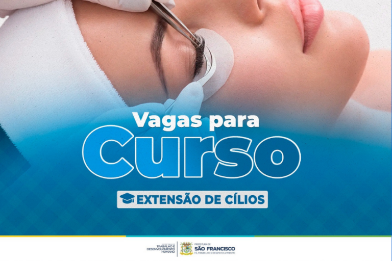 Prefeitura abre inscrições para curso de Extensão de Cílios