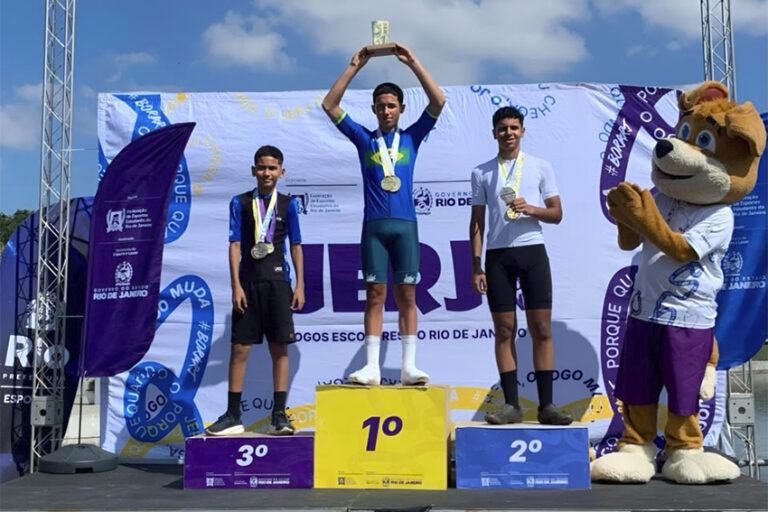 Jovem ciclista de SFI é campeão na seletiva e representará o RJ em Brasília
