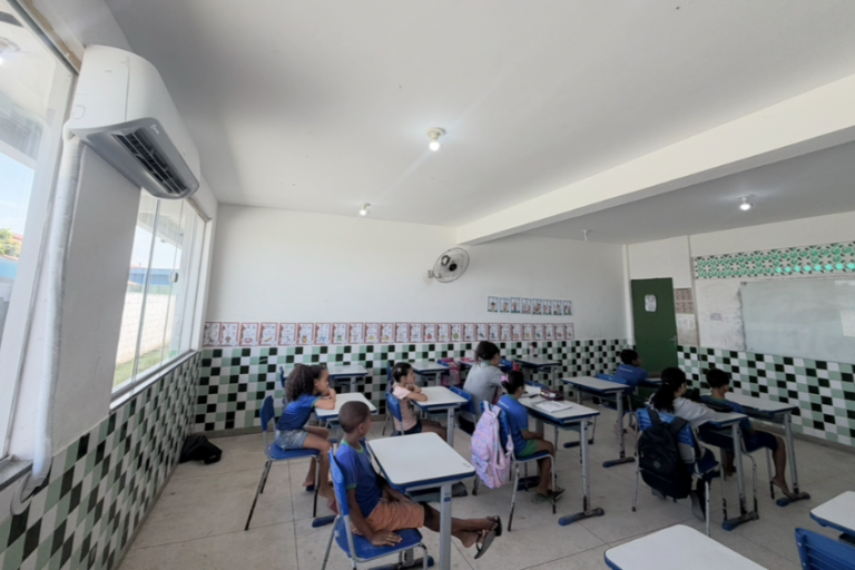 Mais três escolas municipais são contempladas com ar-condicionado