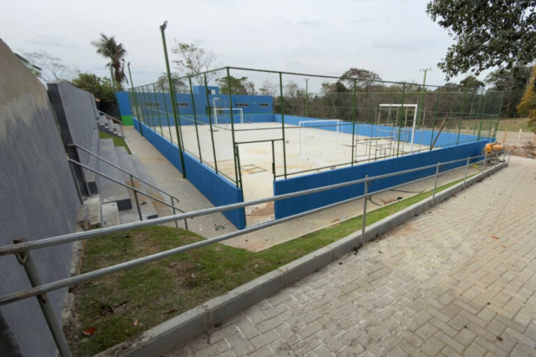 Área esportiva atenderá demandas das escolas municipais e da comunidade