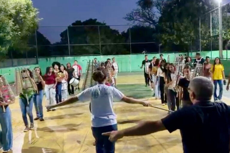 Escola Municipal Estelita de Araújo Crespo realiza primeira apresentação da Banda de Fanfarra nesta quarta-feira (02/09)